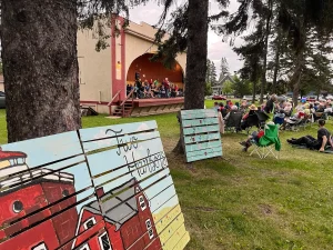 Thursday outdoor concert at the Two Harbors Band Shell - 2022 SCIUC